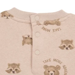 Mawi Felpa bimbo beige orsetti