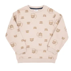 Mawi Felpa bimbo beige orsetti