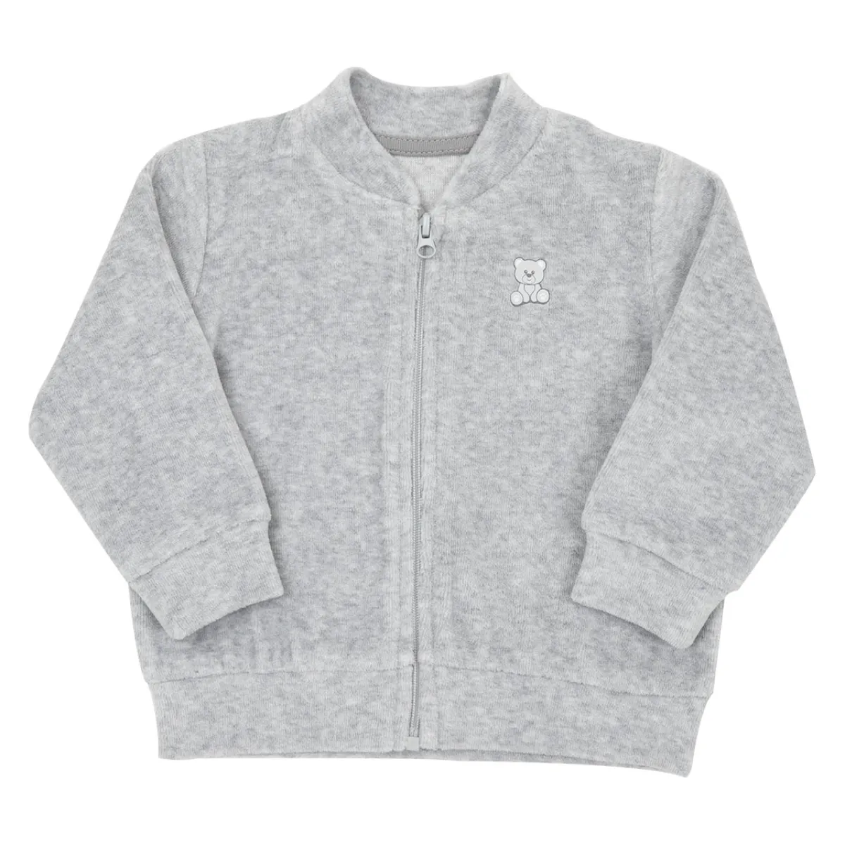 Mawi Felpa ciniglia bimbo grigia