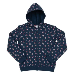 Mawi Felpa con cappuccio bambina allover