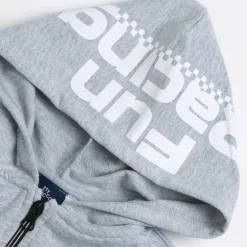 Chicco Felpa con zip e cappuccio, in cotone, non felpata, adatta alla primavera e all’autunno