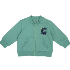 Chicco Felpa con zip, in cotone, non felpata, adatta alla primavera e all’autunno