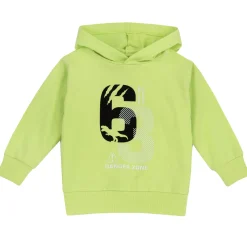 Chicco Felpa in cotone con cappuccio, non felpata, adatta alla primavera e all’autunno