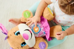Fisher-price – la sorellina di cagnolino – giocattolo educativo