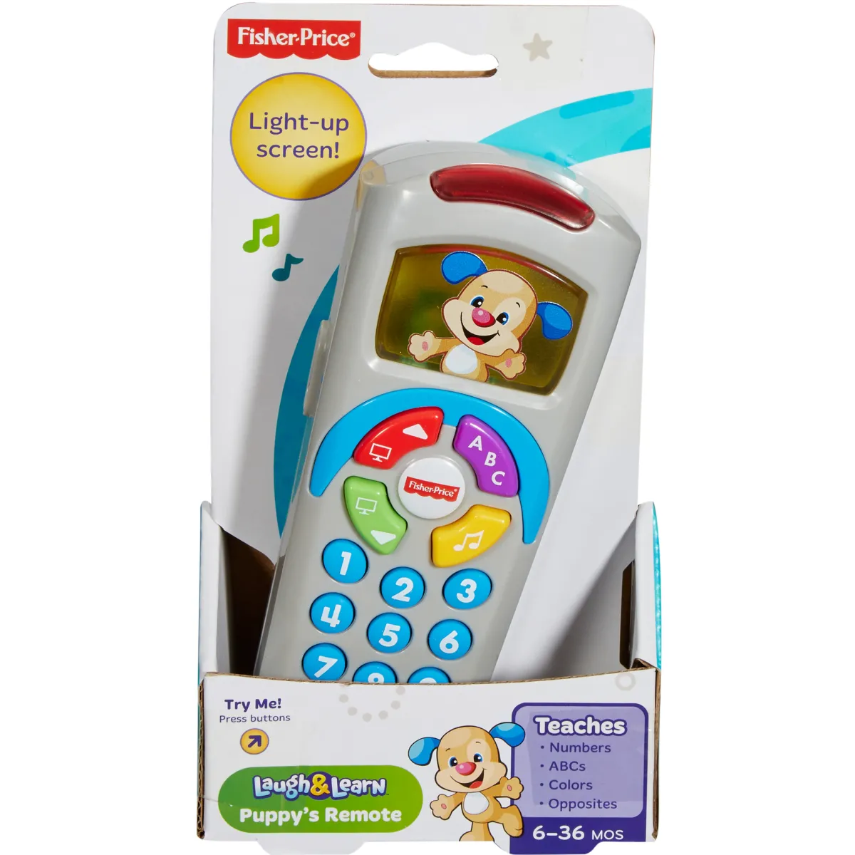 Fisher-price , telecomando cagnolino educativo per bambini 6-36 mesi