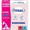 Bambino Fissan salviette 4 pack per 65 pezzi