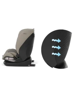 Foppapedretti seggiolino auto pitstop i-size black 76 – 150 cm