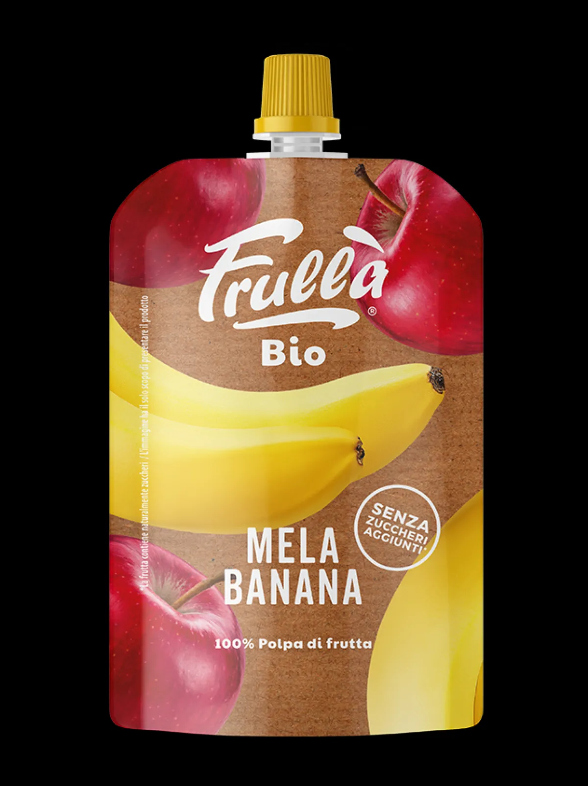 Natura Nuova Bio Frutta frullata bio mela banana 100gr
