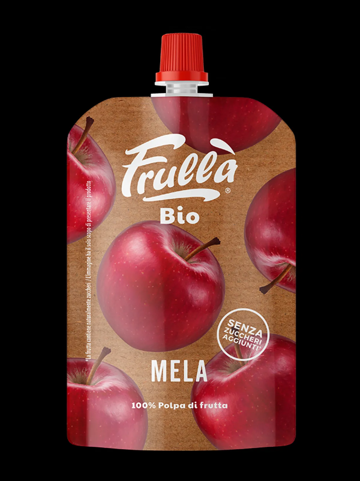 Natura Nuova Bio Frutta frullata bio mela 100gr