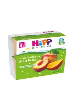 Hipp Frutta grattugiata mela e pesca 4x100g