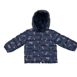 Mawi Giacca con cappuccio bimba fiori allover