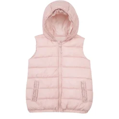 Mawi Gilet imbottito bimba con cappuccio