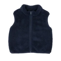 Mawi Gilet morbido con zip bimba e
