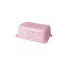 Giordani -pedana bagno basic zebra rosa