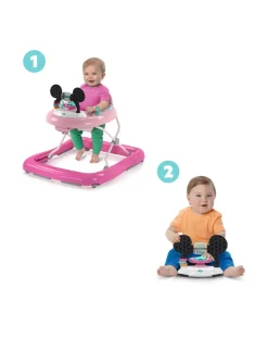 Bright Starts Girello tiny trek 2 in 1 minnie, forever besties