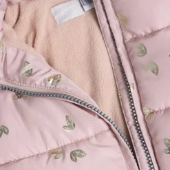 Chicco Giubbino con cappuccio staccabile e foglie oro –