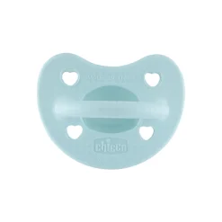 Chicco Gommotto silicone luxe 2-6m 1pz azzurro –