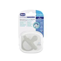 Chicco Gommotto silicone luxe 2-6m 1pz grigio –