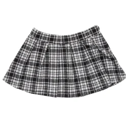 Mawi Gonna tartan bimba a quadri