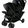 Graco ® passeggino gemellare stadium black grey