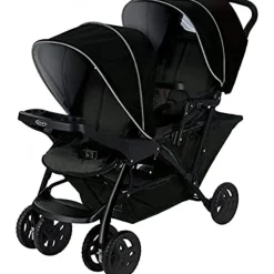 Graco ® passeggino gemellare stadium black grey