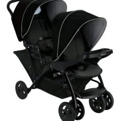 Graco ® passeggino gemellare stadium black grey
