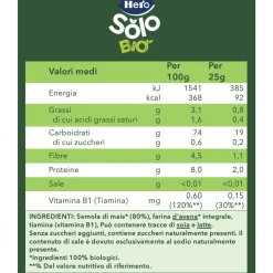 Hero – solo snack puff avena mais 1x25gr