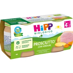 Hipp Baby Hipp omogeneizzato prosciutto con verdure 2x80g