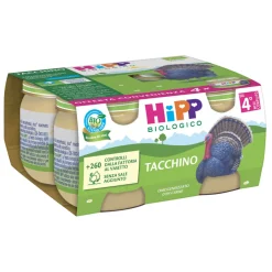 Hipp Baby Hipp omogeneizzato tacchino 4x80g