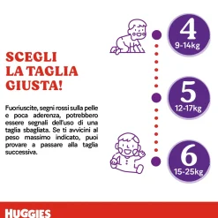 Huggies extra care mutandina unisex mega pack tg.6 60 pezzi
