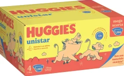 Huggies unistar mega pack tg.4 144 (48×3) pezzi