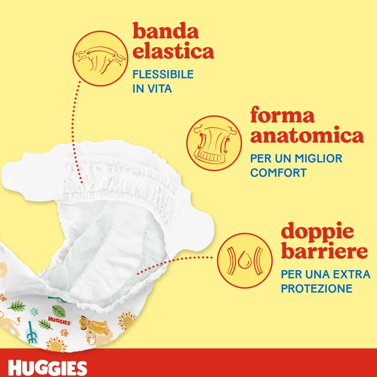 Huggies unistar mega pack tg.4 144 (48×3) pezzi