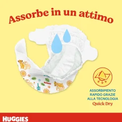 Huggies unistar mega pack tg.4 144 (48×3) pezzi