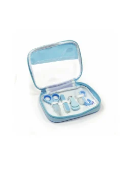 Bambino Chicco Il mio primo set unghie happy hands azzurro