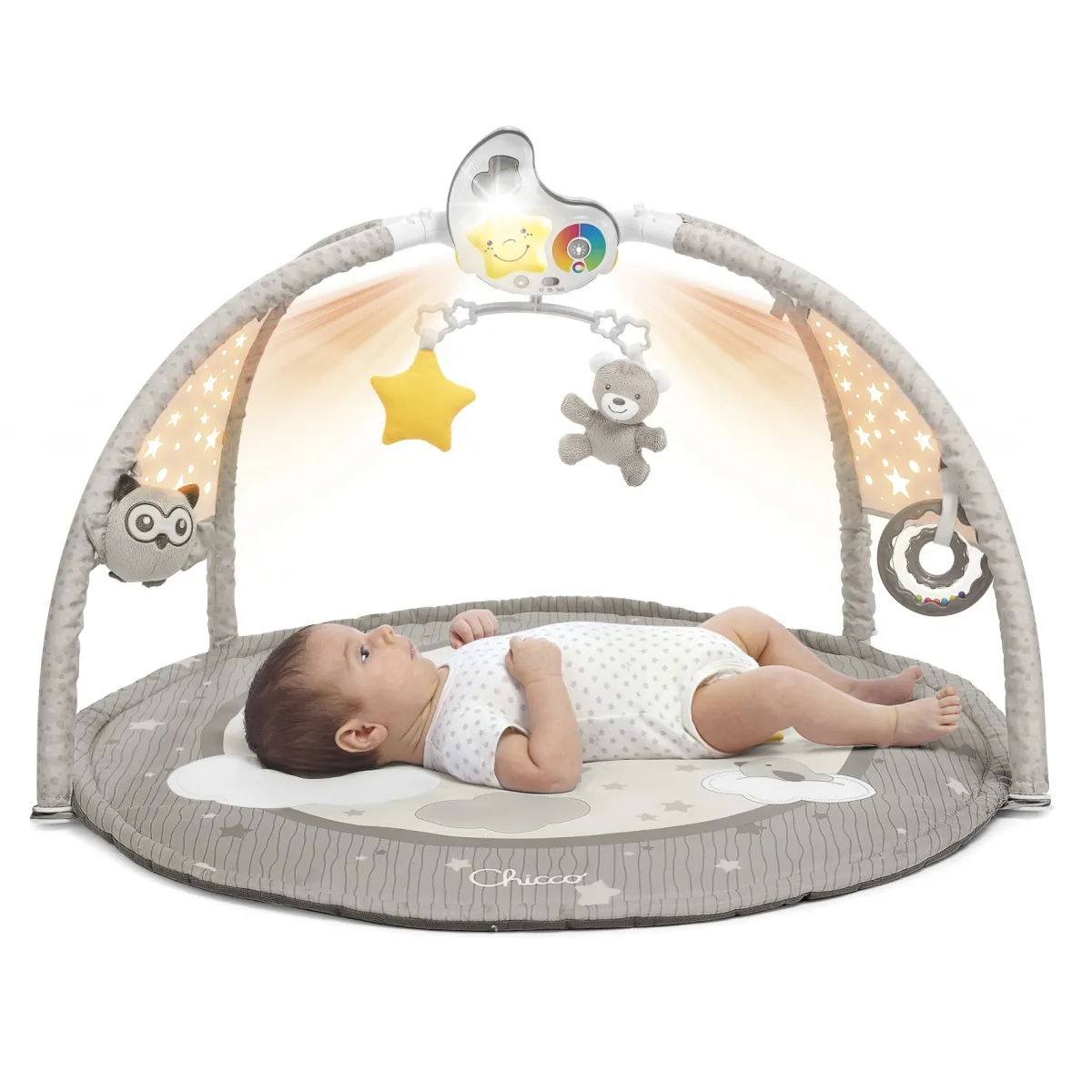 Chicco 3in1 palestrina dei colori neutro – esplorazione sensoriale per neonati