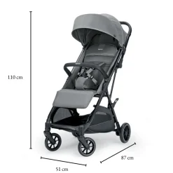 Inglesina passeggino now colore snap grey