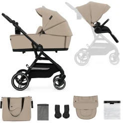 KinderKraft passeggino 2in1 yoxi beige