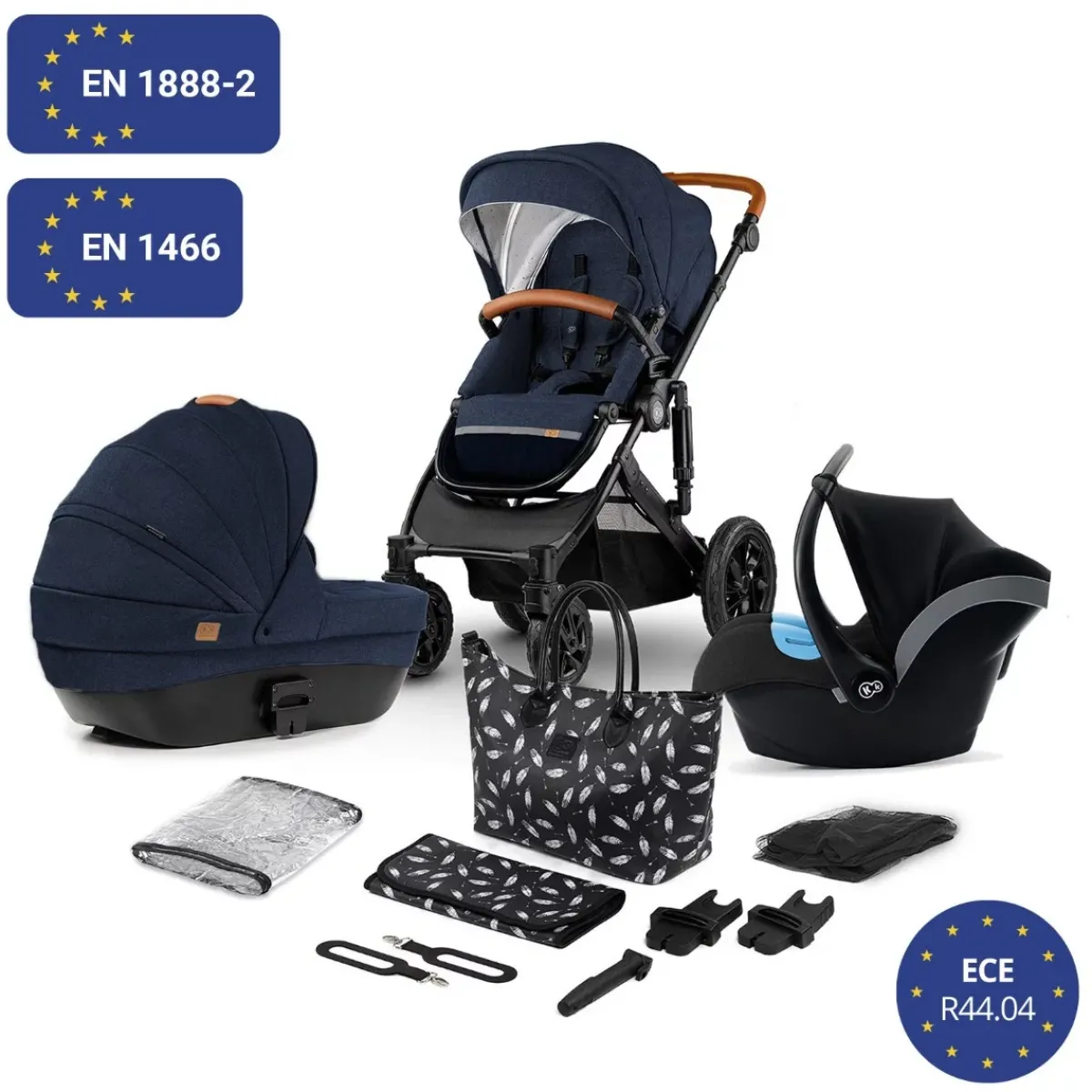 KinderKraft passeggino trio prime navy isize 2020