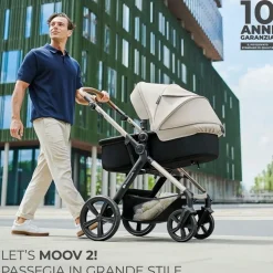 KinderKraft trio moov 2 moonlight grey
