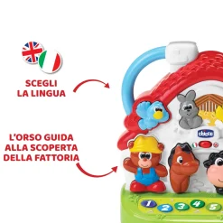 Chicco La nuova fattoria parlante – giocattolo educativo per bambini