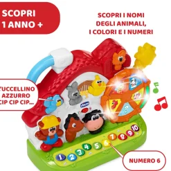 Chicco La nuova fattoria parlante – giocattolo educativo per bambini