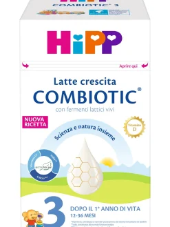 Hipp Latte 3 combiotic crescita polvere 600g
