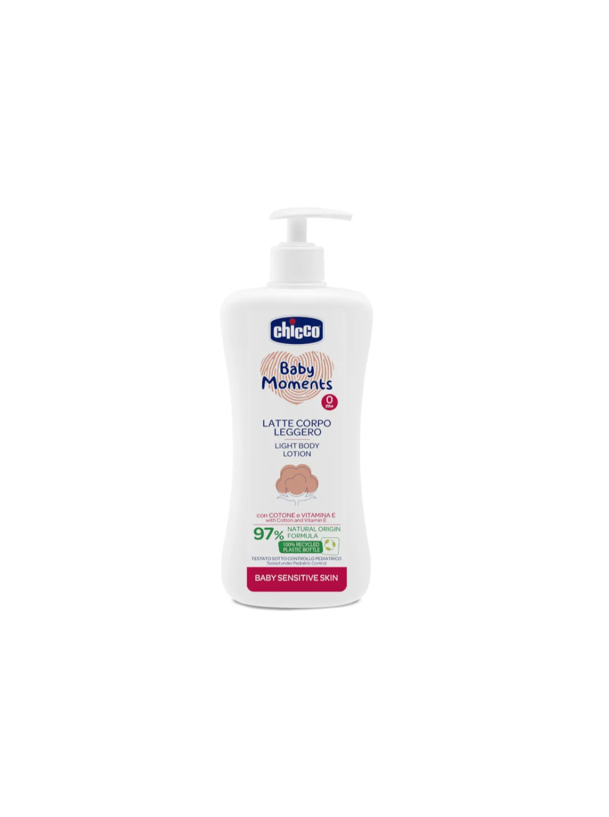 Chicco Latte corpo baby moments sensitive skin