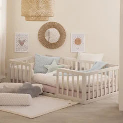ROBA GMBH Lettino montessori 70×140 naturale sbiancato – roba