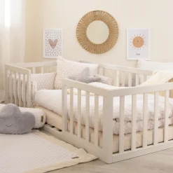 ROBA GMBH Lettino montessori 70×140 naturale sbiancato – roba
