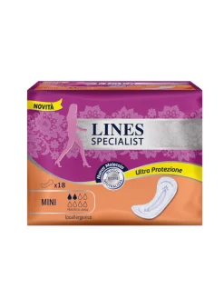 Lines specialist mini assorbenti per le perdite urinarie – 18 pz