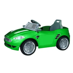 Sun&Sport Macchina elettrica 6v per bambini – auto con batteria al litio, telecomando e effetti luminosi e sonori, rossa