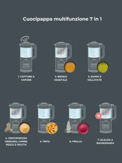 Nuvita Magic pappa – cuocipappa multifunzione 7 in 1 –