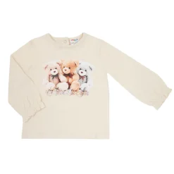 Mawi Maglia bimba bianca stampa “orsetti”