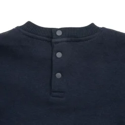 Mawi Maglia felpato bimbo e scuro stampata